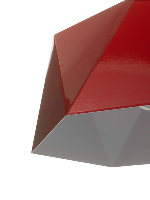 Светильник Edward, 1×40 Вт, Е27 , 25×21.5×18 см, красный