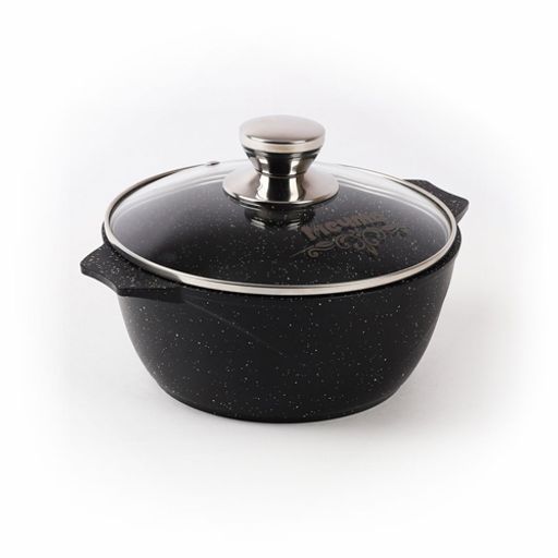 Кастрюля 3л АП Гранит black арт.43802 /Мечта/