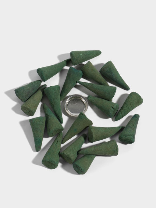 Цена за 4 шт. Благовония Natura, 20 конусов с подставкой, эвкалипт