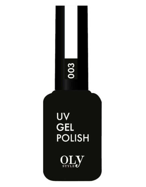 OLYSTYLE Гель-лак для ногтей тон 003 белый