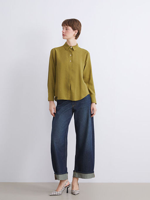 Modal Kar???ml? Kad?n G?mlek