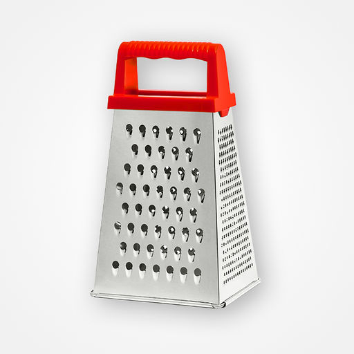 Терка 4-х гранная с пластм.крас ручкой б/упак арт.Н-12.000.06-(Т-2)