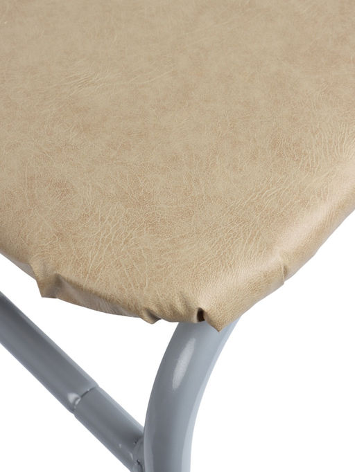 Стул разборный "Титан" титан/бежевый