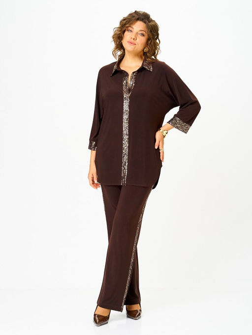 Костюм Svetlana Style 3017 шоколад