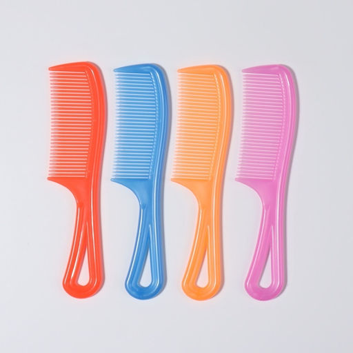 Цена за 14 шт. Расчёска с ручкой, 14×3.2 (±1) см, фасовка 20 шт., МИКС