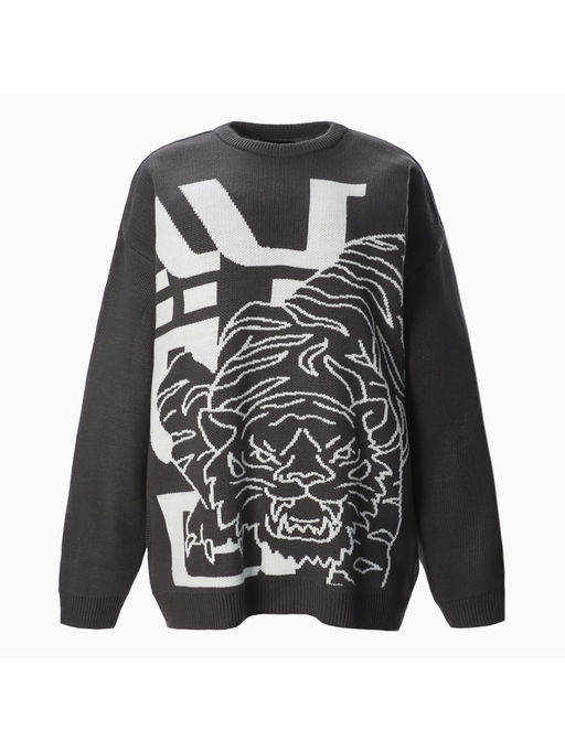 Джемпер женский MIST Tiger, серый, onesize (44-48)