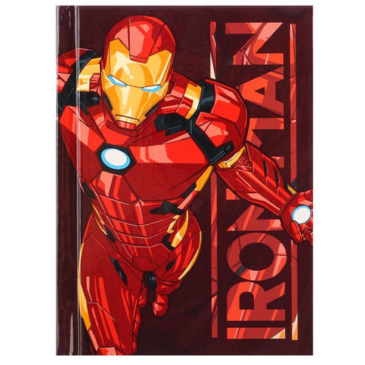 Блокнот А7 IRON MAN, 64 листа, в твёрдой обложке, Мстители - Marvel фото 6