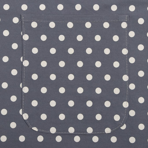 Фартук Этель Горошек цв.серый 78 х80 см, 100% п/э  фото 3