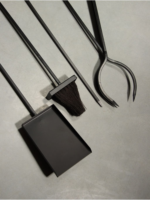 Каминный набор Дача сталь, 4 предмета, 24х20х71 см - Simaland фото 5