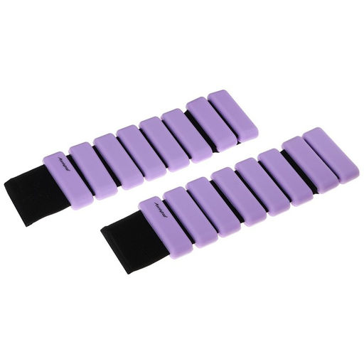 Утяжелители ONLYTOP, 2 шт. × 0.5 кг, цвет фиолетовый