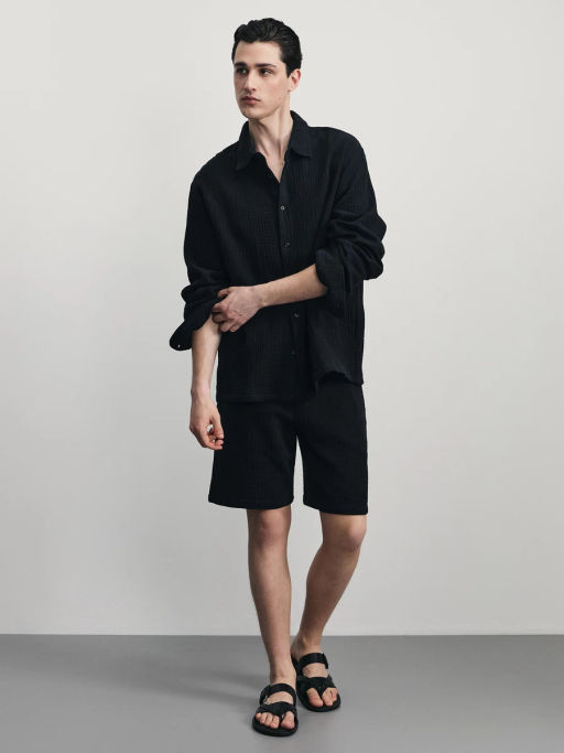 Рубашка из 100% хлопка / Zarina  фото 2