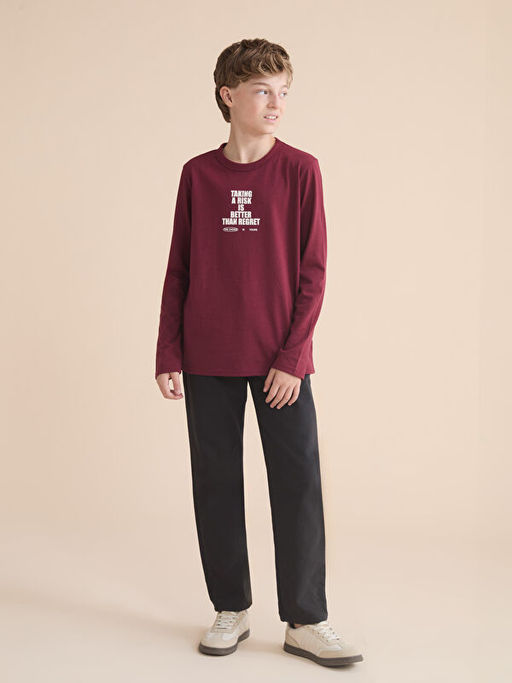 Bisiklet Yaka Erkek ?ocuk Ti??rt