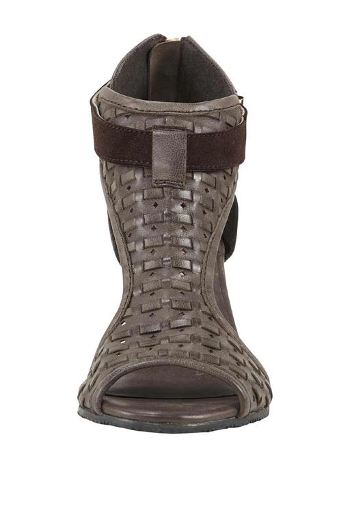 Кожаные сандали, коричневые - Heine фото 5