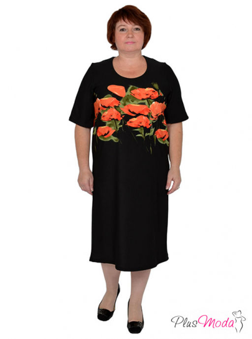 Платье Модель №498 размеры 44-82 - Plusmoda фото 4