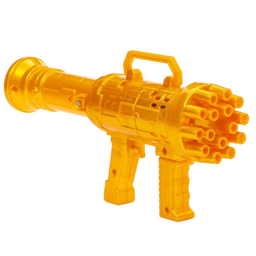 Генератор мыльных пузырей Пулемёт, золотой, 23,6 ? 10,8 см - Funny toys фото 6