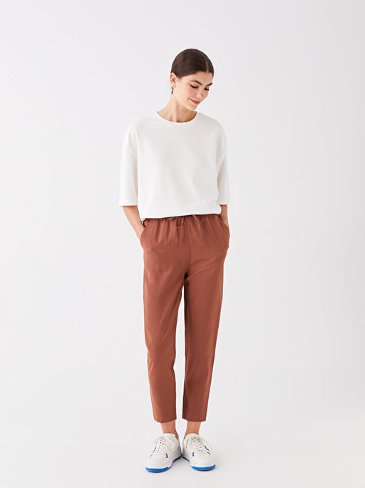 Beli Lastikli Havu? Kesim Kad?n Pantolon