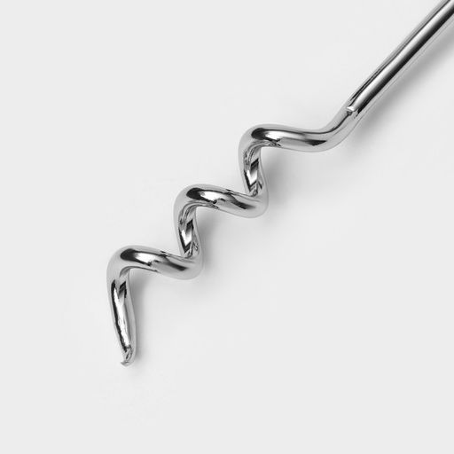 Цена за 3 шт. Штопор для вина Доляна «Универсал», 11 см, цвет серебристый