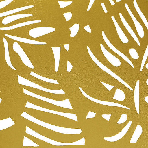 Салфетка декоративная Папоротник 30х45см ПВХ, золото (Китай) - Домашняя мода фото 2