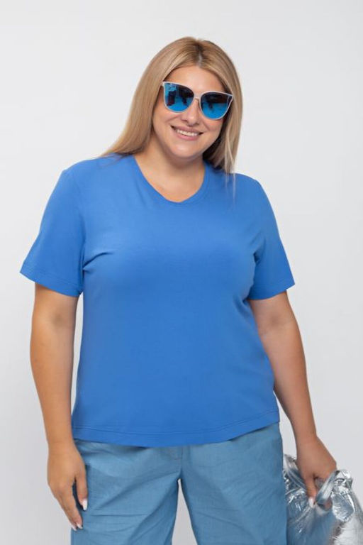 Футболка Luxury Moda 1023 голубой