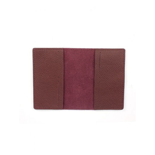 Обложка для паспорта Croco-П-1102 натуральная кожа бордо флотер (120) 265428  фото 2