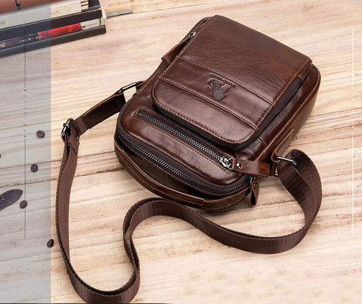 Сумка SW-91308-Brown - Ferro фото 10