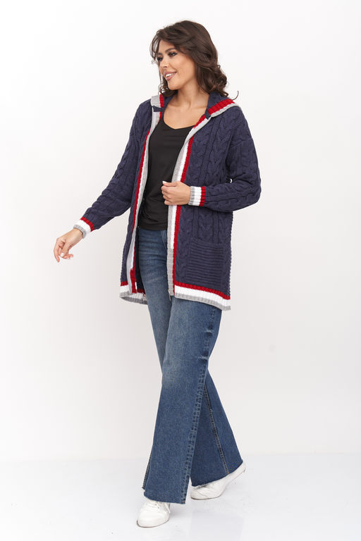 Жакет Д 3313/джинс - Текстильная мануфактура фото 4