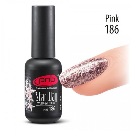 Гель лак PNB 186, 4 мл