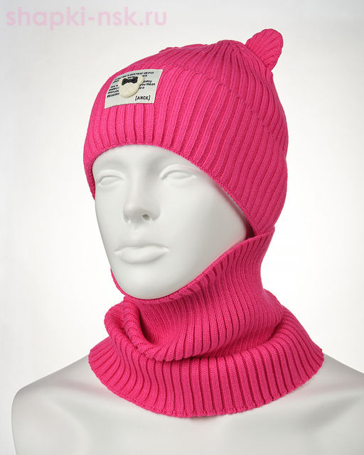 02-96-M Комплект флис (колпак+снуд) (50-52)