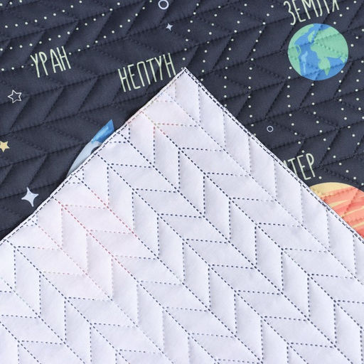 Покрывало Этель 1,5 сп Млечный путь, 145*2105 см, микрофибра  фото 3