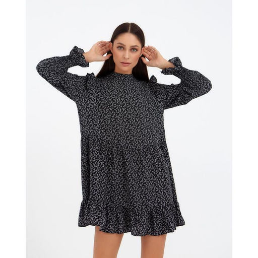 Платье женское короткое MIST: Dresses, чёрное, размер 42