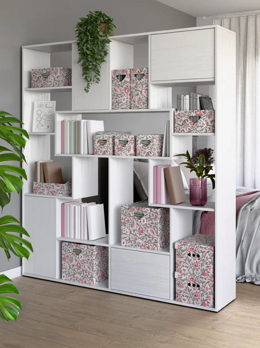 VAL OF-B-BC-3P Коробка для хранения, 28*28*27 см, набор 3 шт., беж., OPUS ROMANO FLORA, шт