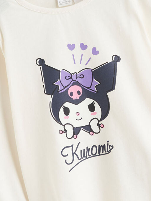 Kuromi Lisansl? K?z Bebek Sweatshirt ve Tayt