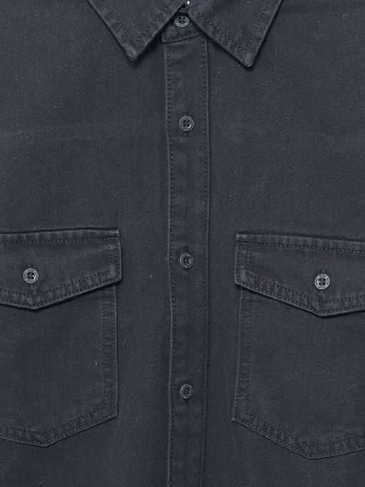 Regular Fit Uzun Kollu Erkek Jean G?mlek