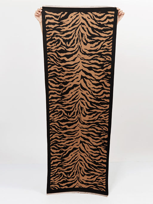 в составе ШЕРСТЬ и КАШЕМИР Большой, мягкий, теплый двусторонний палантин - Tantino фото 2