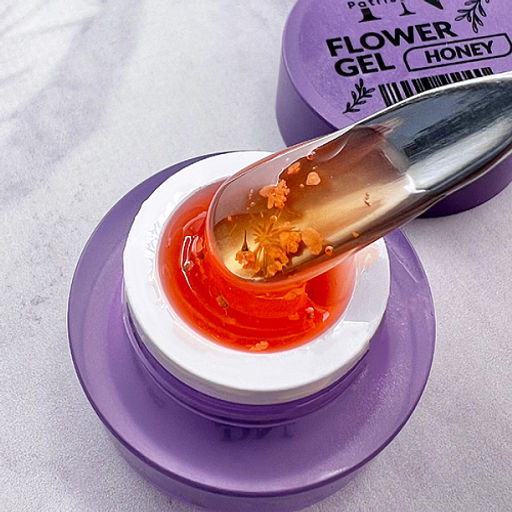 FLOWER GEL Honey гель для дизайна с цветами NEW