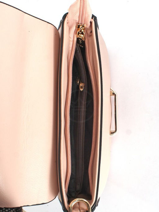 Сумка женская искусственная кожа YDR-2313, 1отд, плеч/ремень, розовый SALE 244367 - Adelia фото 7