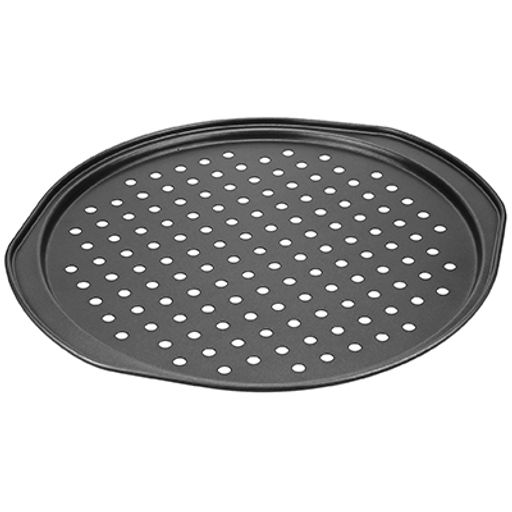 Форма для выпечки с тефлоновым покрытием 35,5х33,5см, h1,5см, с перфорацией (Китай)