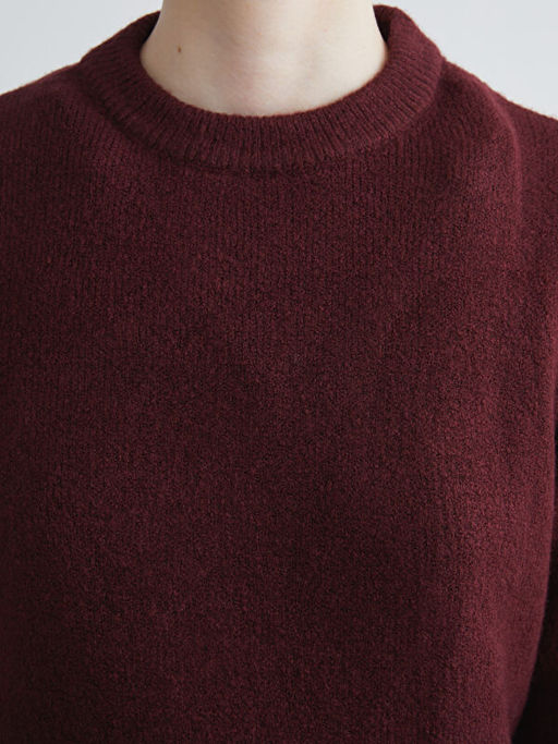 Bisiklet Yaka Kad?n Triko Kazak