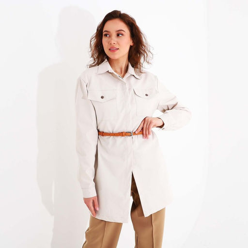 Ремень женский, ширина 1.3 см, винт, пряжка металл, цвет оранжевый - Simaland фото 3