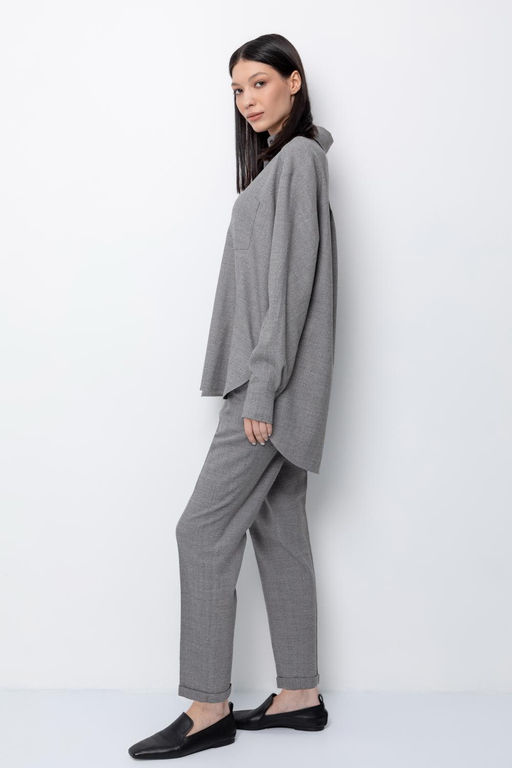 ЕТ 30005/серо-голубой меланж жакет жен