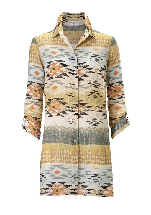 Блузка, пестрая - Linea tesini фото 2