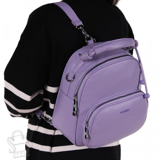 Рюкзак женский 670070-1 purple Velina fabbaino-Safenta/30 в Новосибирске