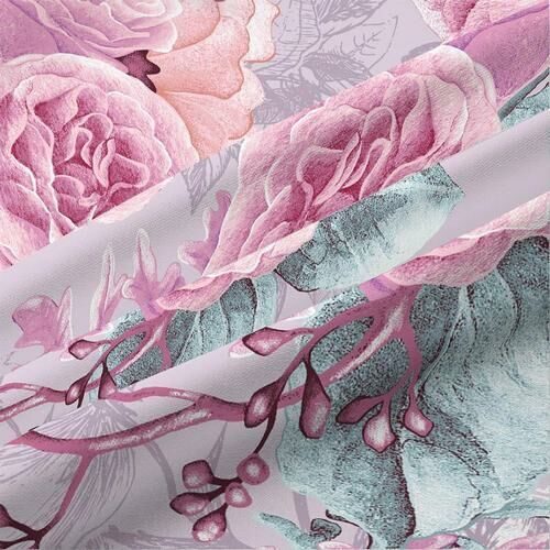 КПБ Розовый зефир бязь хлопок 100% Евро - Лен поволжья фото 3