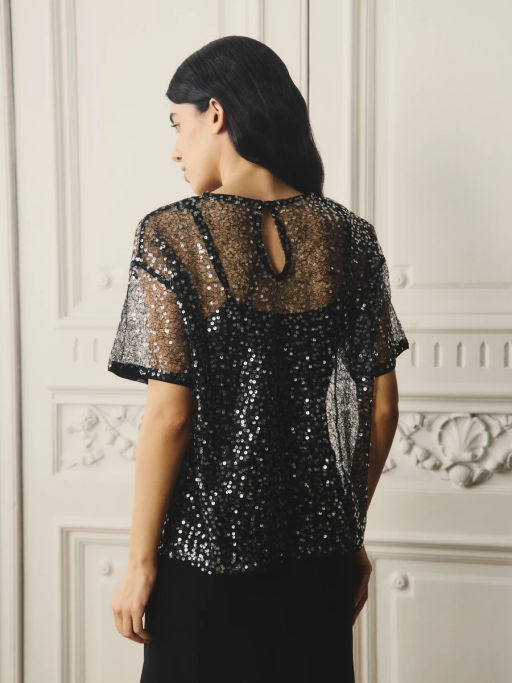 Топ из пайеток / Zarina