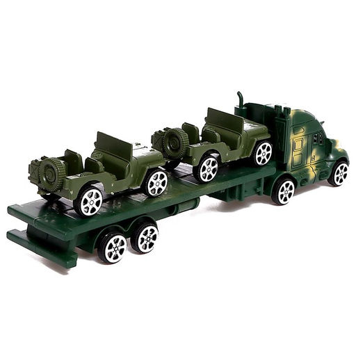 Грузовик инерционный Военный автовоз - Simaland фото 4