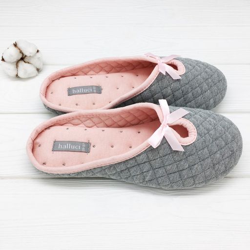 Тапочки Вафли серые - Halluci фото 3