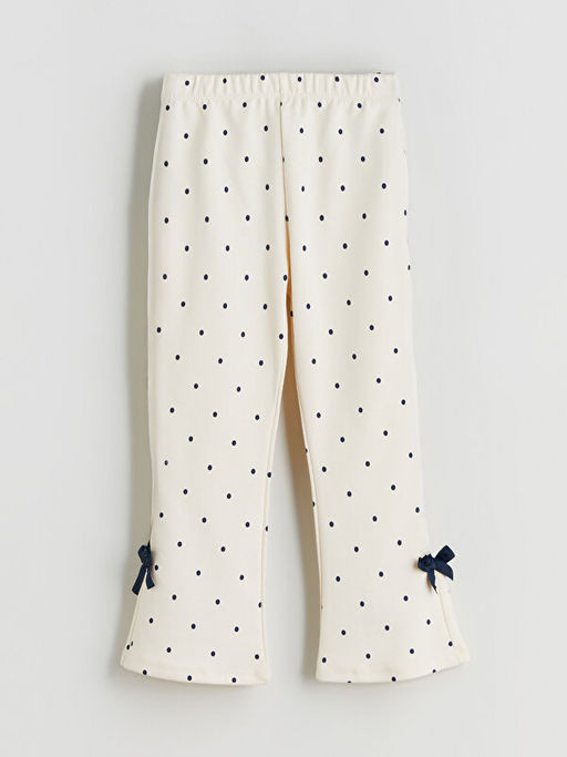 Puantiyeli ?spanyol Pa?a K?z ?ocuk Tayt