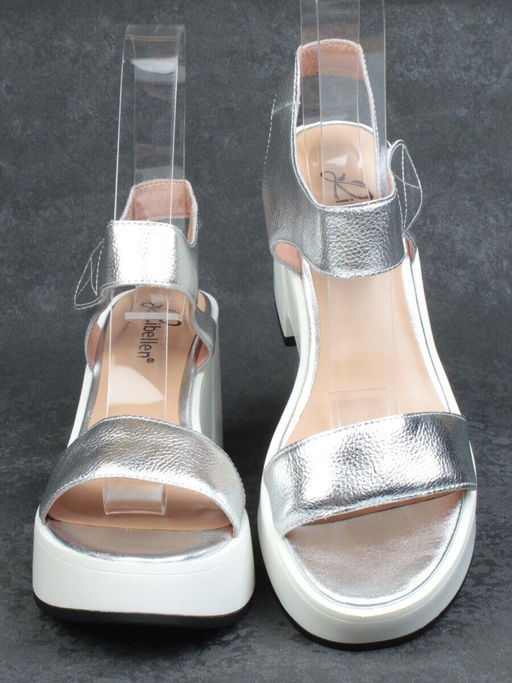 08-QL6989-1B WHITE Босоножки женские (натуральная кожа) - Фабричный китай фото 14