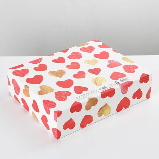 Коробка складная подарочная LOVE, 31 24.5 8 см - Дарите счастье фото 2