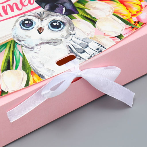 Коробка подарочная Любимому учителю, 20 х 18 х 5 см - Дарите счастье фото 2